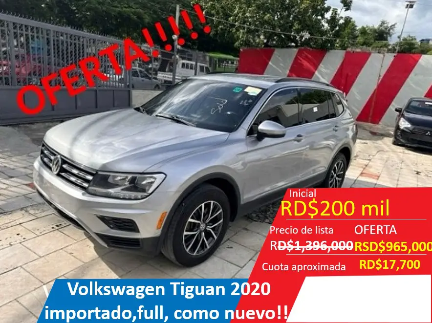 VOLKSWAGUER TIGUAN GRIS 2020 AMERICANO RECIEN IMPORTADO Foto 7279131-1.jpg