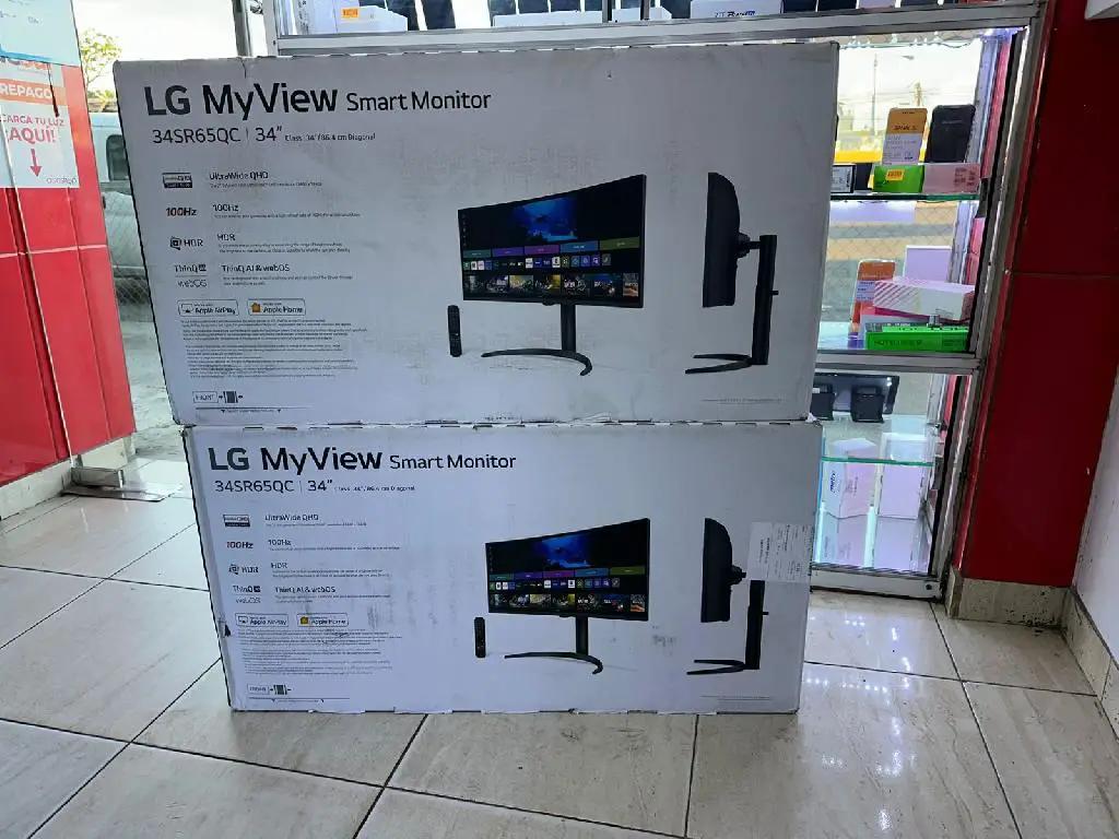 LG 34 Curved Ultrawide WQHD 3440 x 1440 Monitor - 34WR50QC-B  Nuevo se Foto 7279548-1.jpg