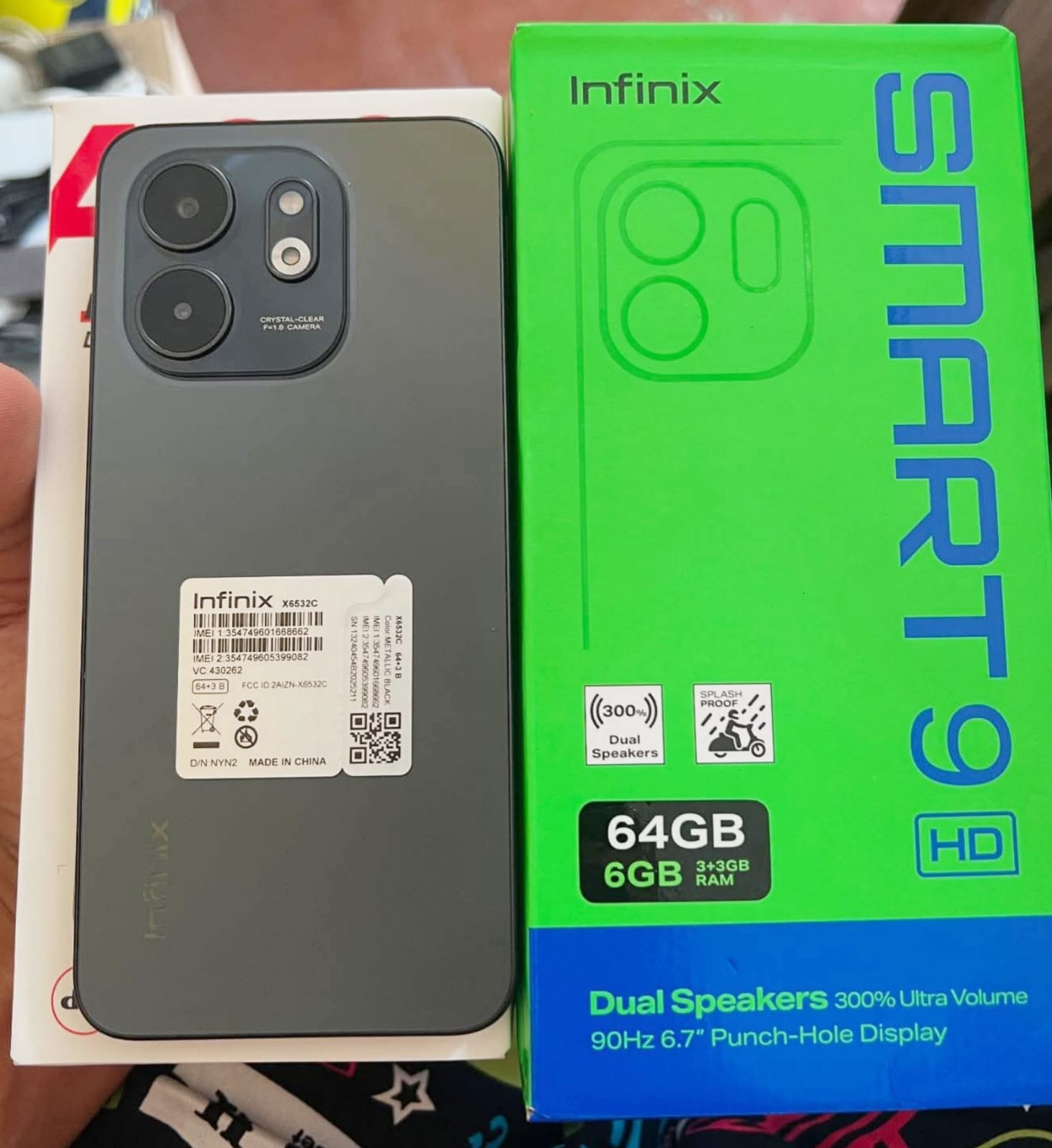 Infinix Smart 9HD 64gb 3gb3gb ram Dual Sim 1 Mes de Garantia Foto 7279712-1.jpg
