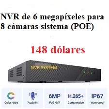 Nvr full HD de 6 megapíxeles para 8 cámaras ip  Foto 7279812-1.jpg