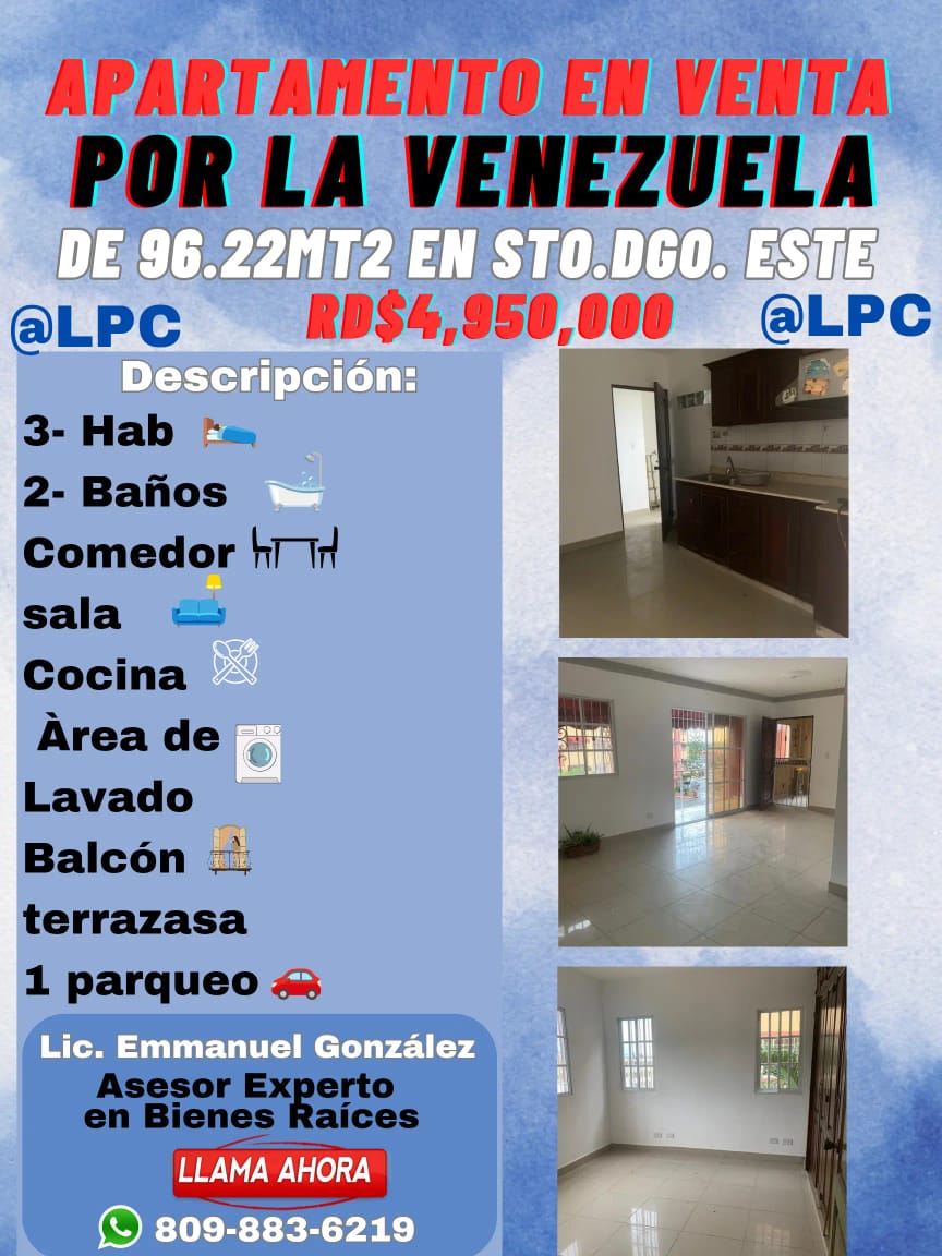 Apartamento en Venta Amplió en en la Charles de Gaulle de 96.22Mt2???? Foto 7279821-1.jpg
