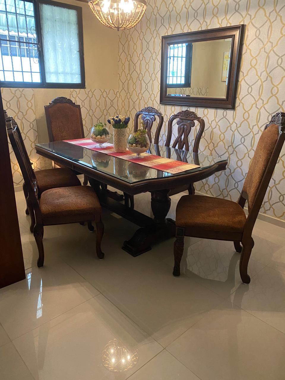 Comedor 6 sillas importada de la india Foto 7279899-4.jpg