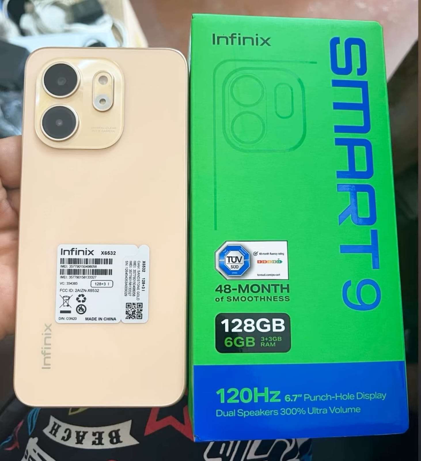 Infinix Smart 9 128gb 6gb ram Dual Sim 1Mes de Garantia Foto 7279912-1.jpg