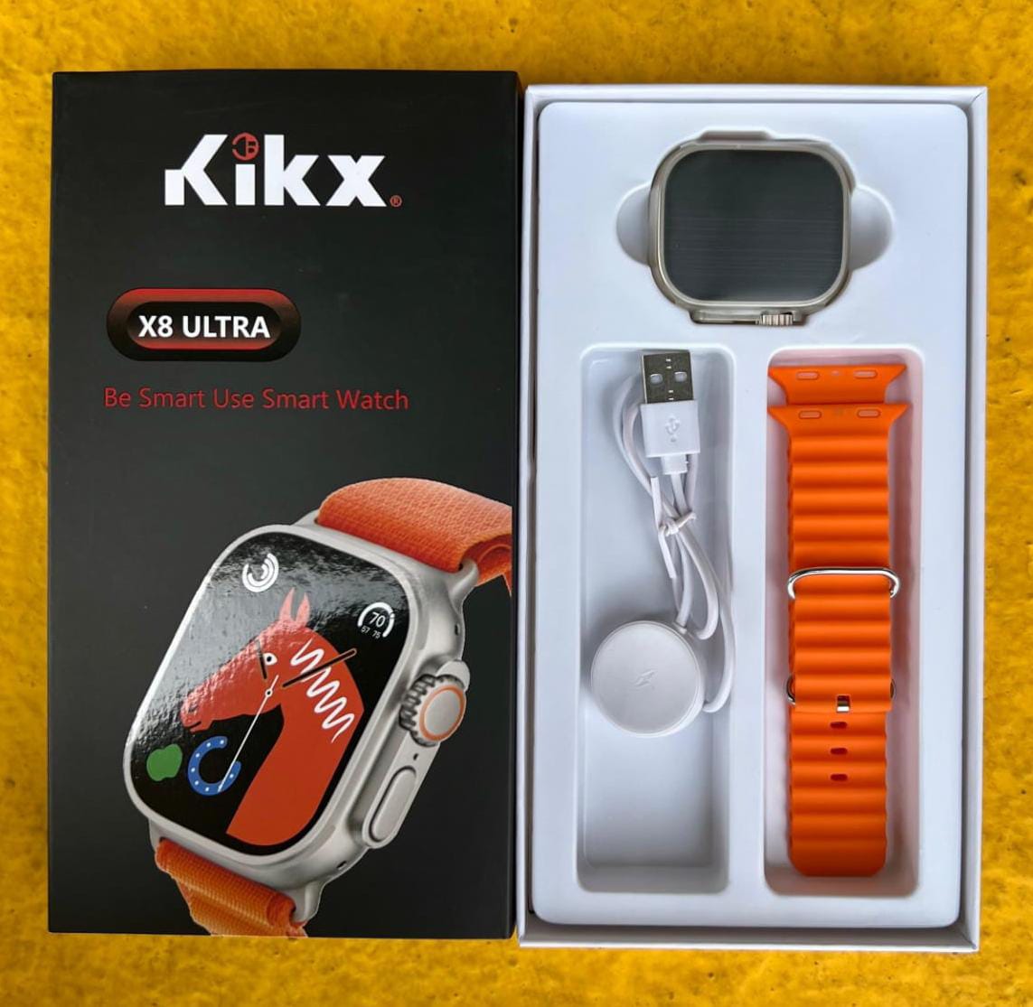 RELOJ INTELIGENTE KIKX SMARTWATCH NUEVO 1000 Foto 7280108-3.jpg