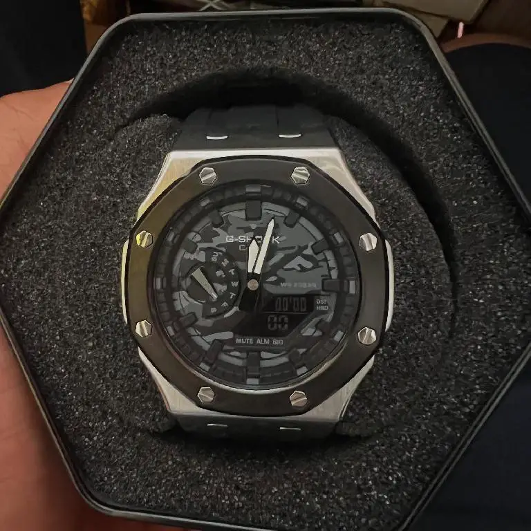 CASIO G-SHOCK Octagonal  Luz led Doble hora 1Mes de Garantia Foto 7280260-1.jpg
