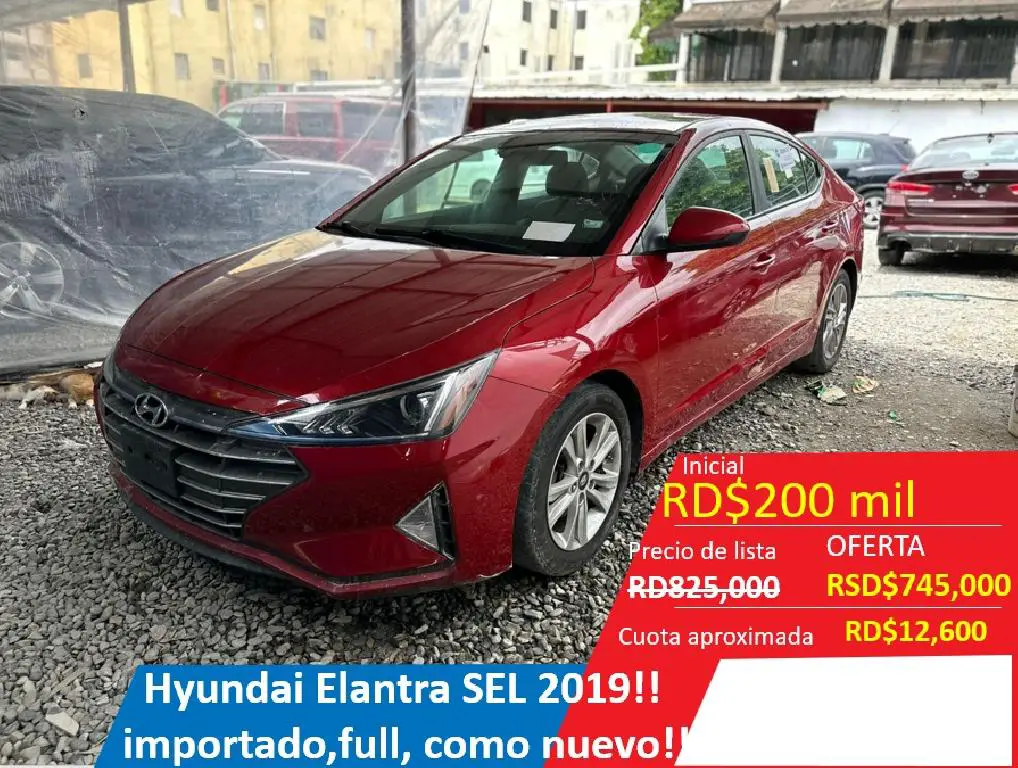 HYUNDAI ELANTRA 2019 AMERICANO RECIEN IMPORTADO!!! Foto 7280709-1.jpg