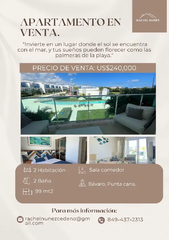 Apartamento en Venta en Punta Cana. Foto 7280778-1.jpg