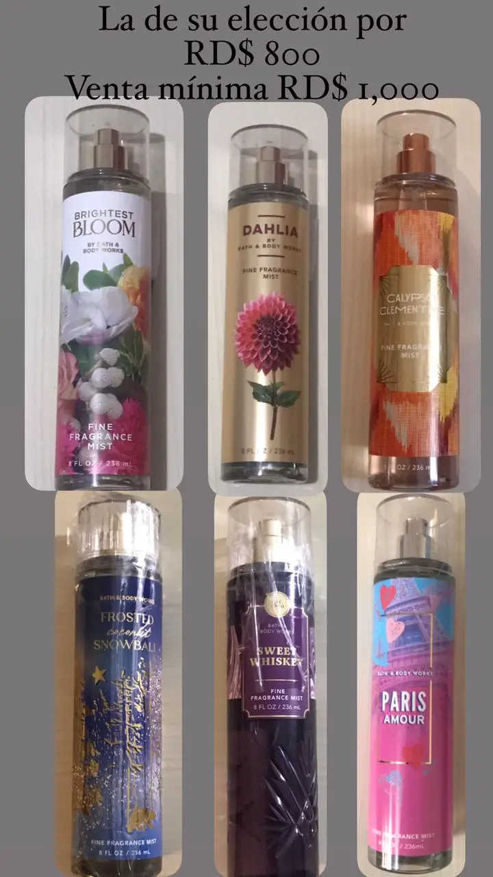 Colonias Luxury y cremas Bath  Body Works Victoria’s Secret Pink Happy Foto 7280945-3.jpg