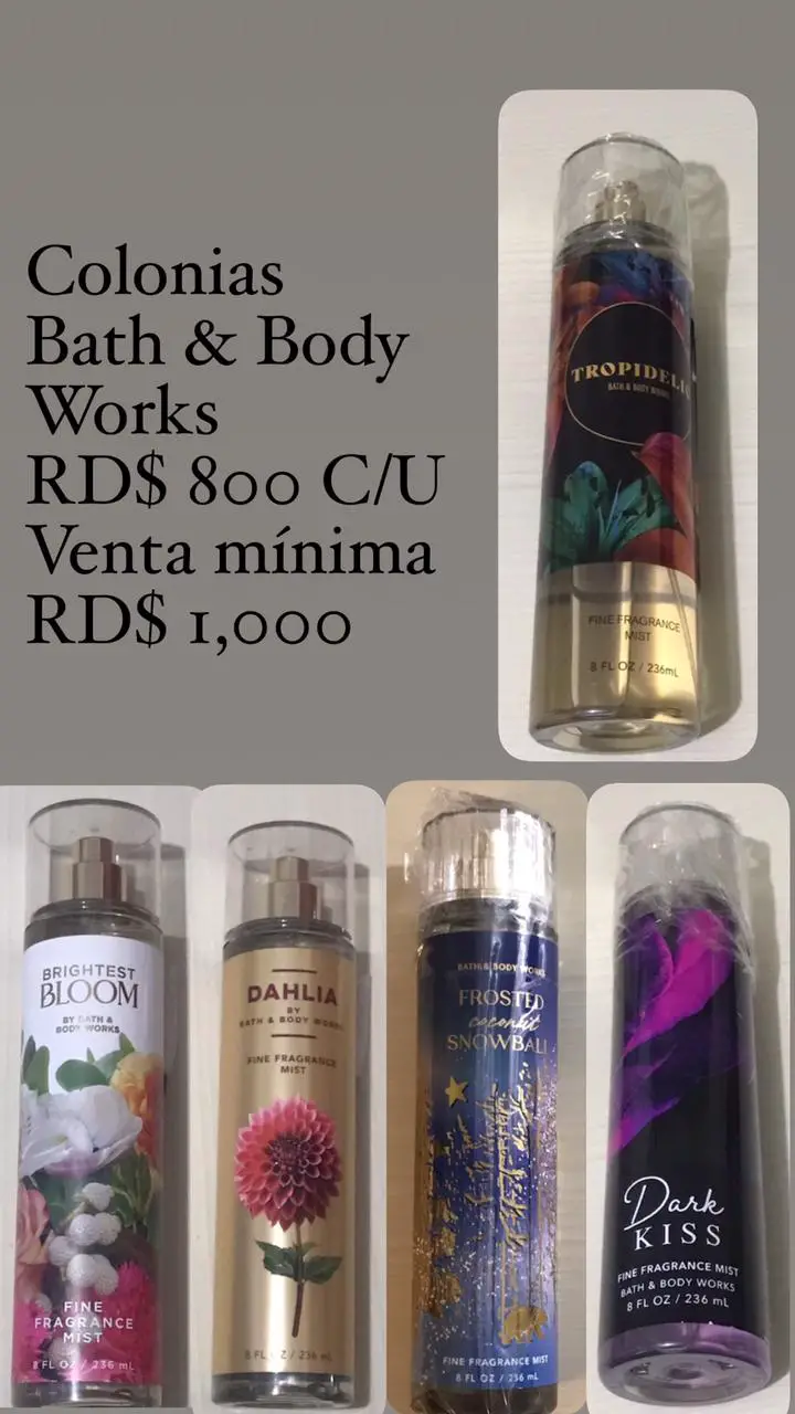 Colonias Luxury y cremas Bath  Body Works Victoria’s Secret Pink Happy Foto 7280945-5.jpg