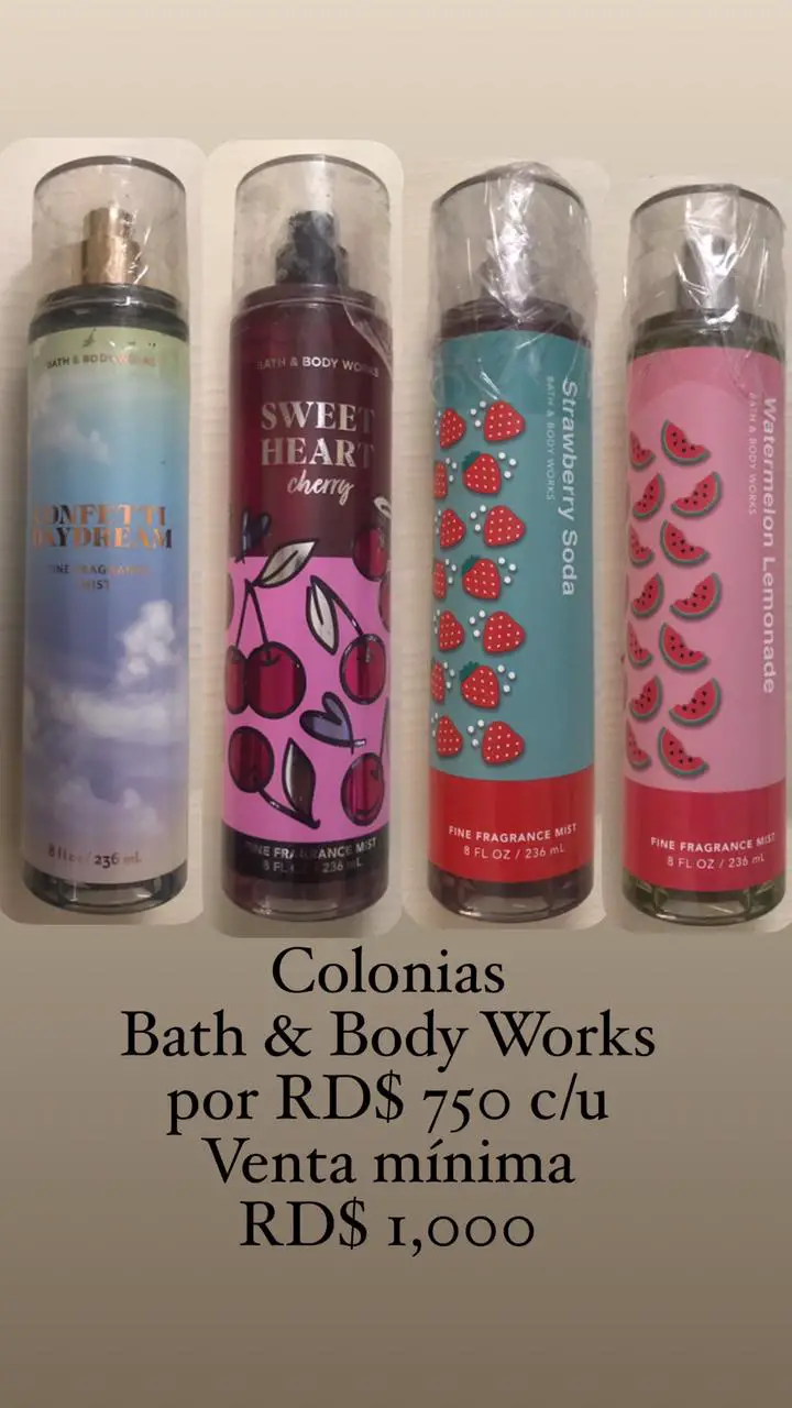 Colonias Luxury y cremas Bath  Body Works Victoria’s Secret Pink Happy Foto 7280945-7.jpg