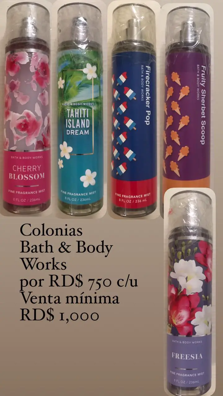 Colonias Luxury y cremas Bath  Body Works Victoria’s Secret Pink Happy Foto 7280945-8.jpg