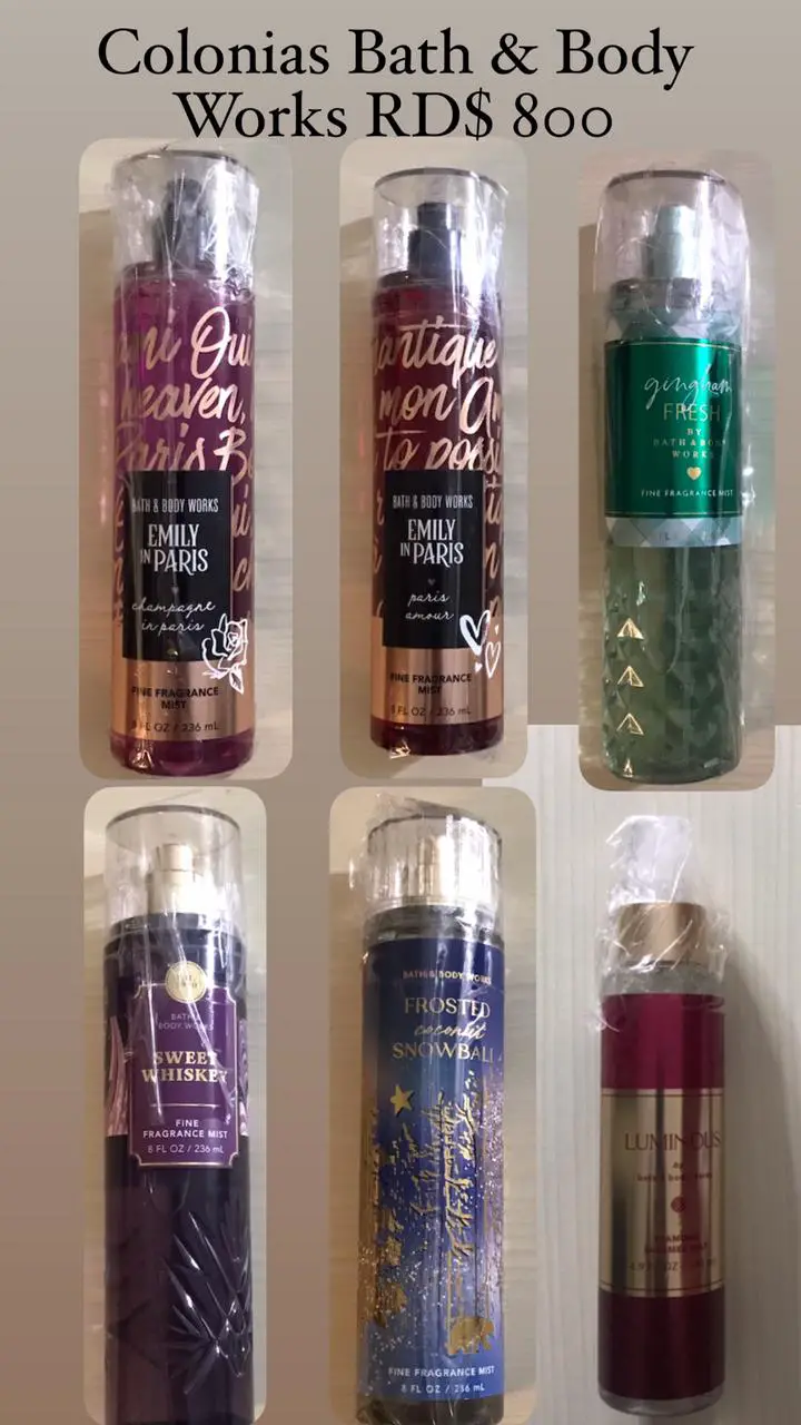 Colonias y cremas variadas Bath  Body Works Victoria’s Secret Pink Hap Foto 7280969-13.jpg