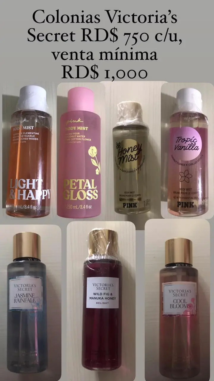 Colonias y cremas variadas Bath  Body Works Victoria’s Secret Pink Hap Foto 7280969-6.jpg