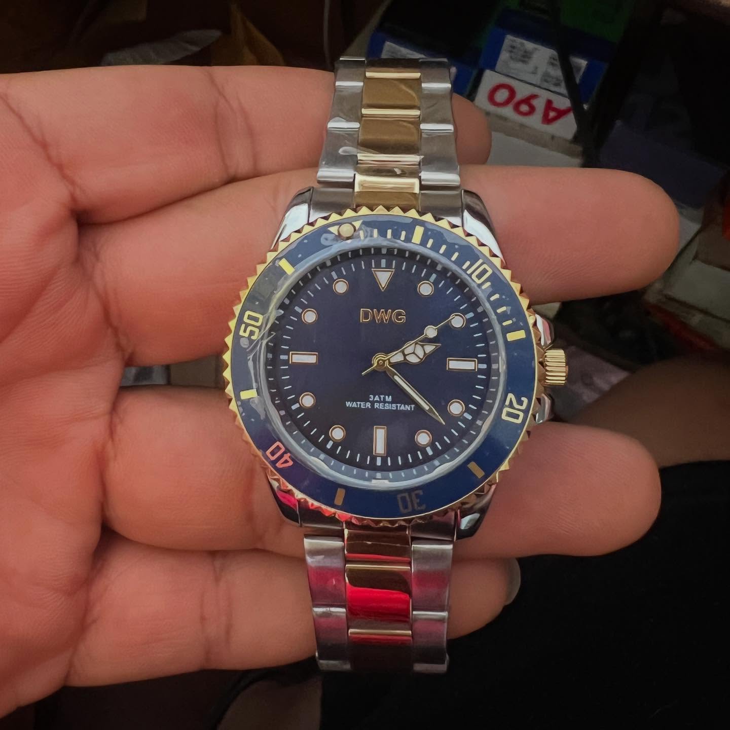 Reloj DWG 38mm tipo sub marine 1Mes Garantia Foto 7281287-1.jpg