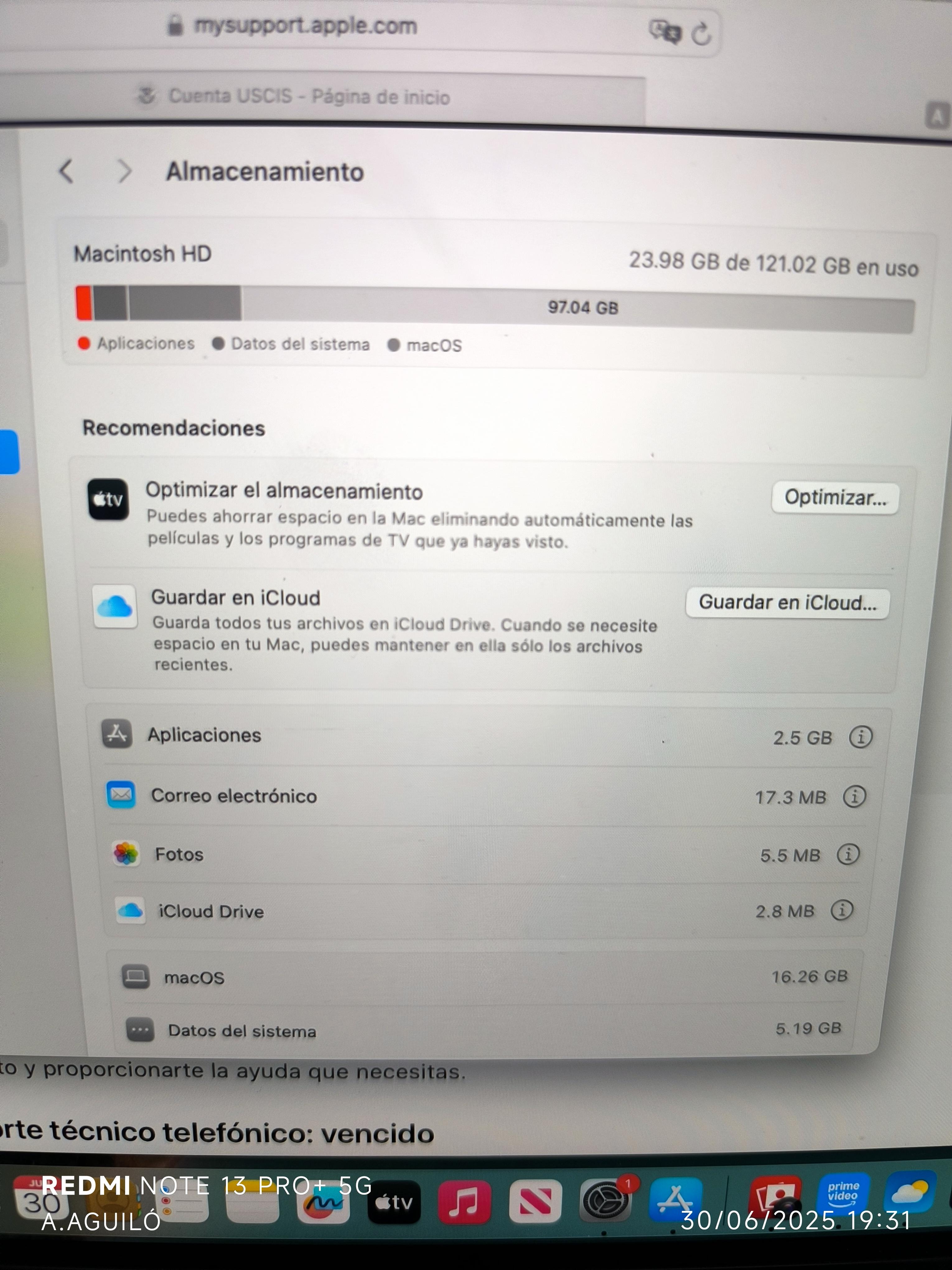 MacBook air 2019 en Santo Domingo Este Foto 7281932-6.jpg