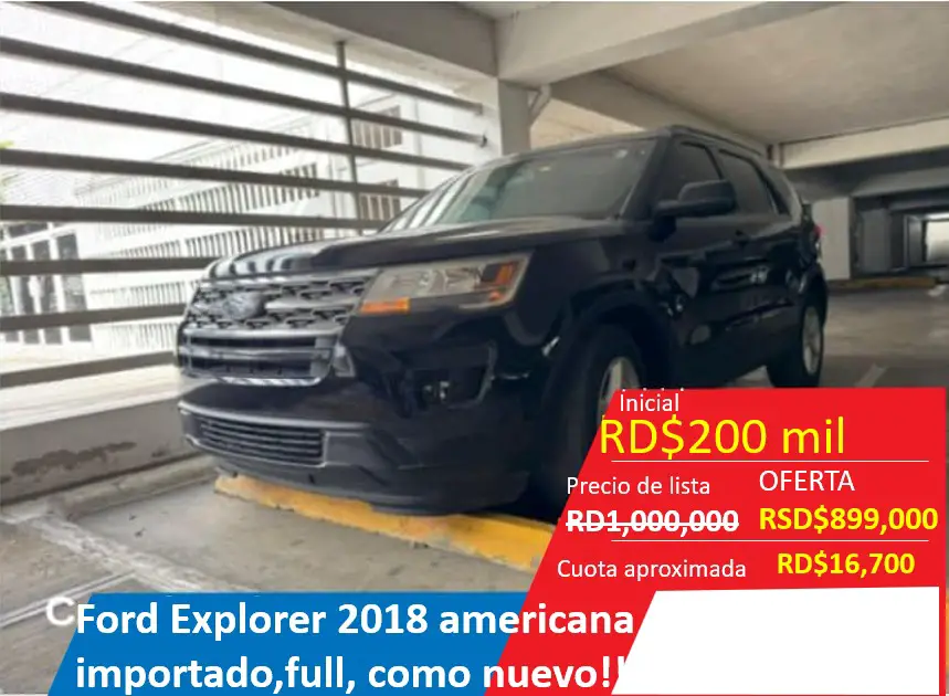 FORD EXPLORER 2018 RECIEN IMPORTADO!!! Foto 7282057-1.jpg