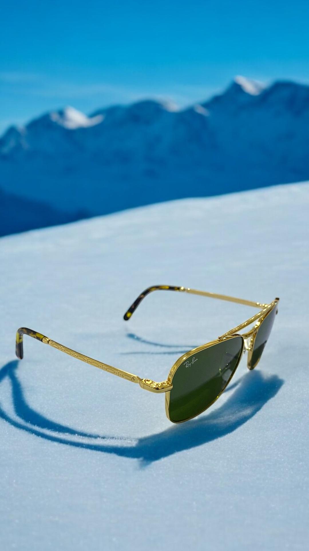 Lente RayBan New Caravan Dorado cristal Clásico Foto 7282091-7.jpg