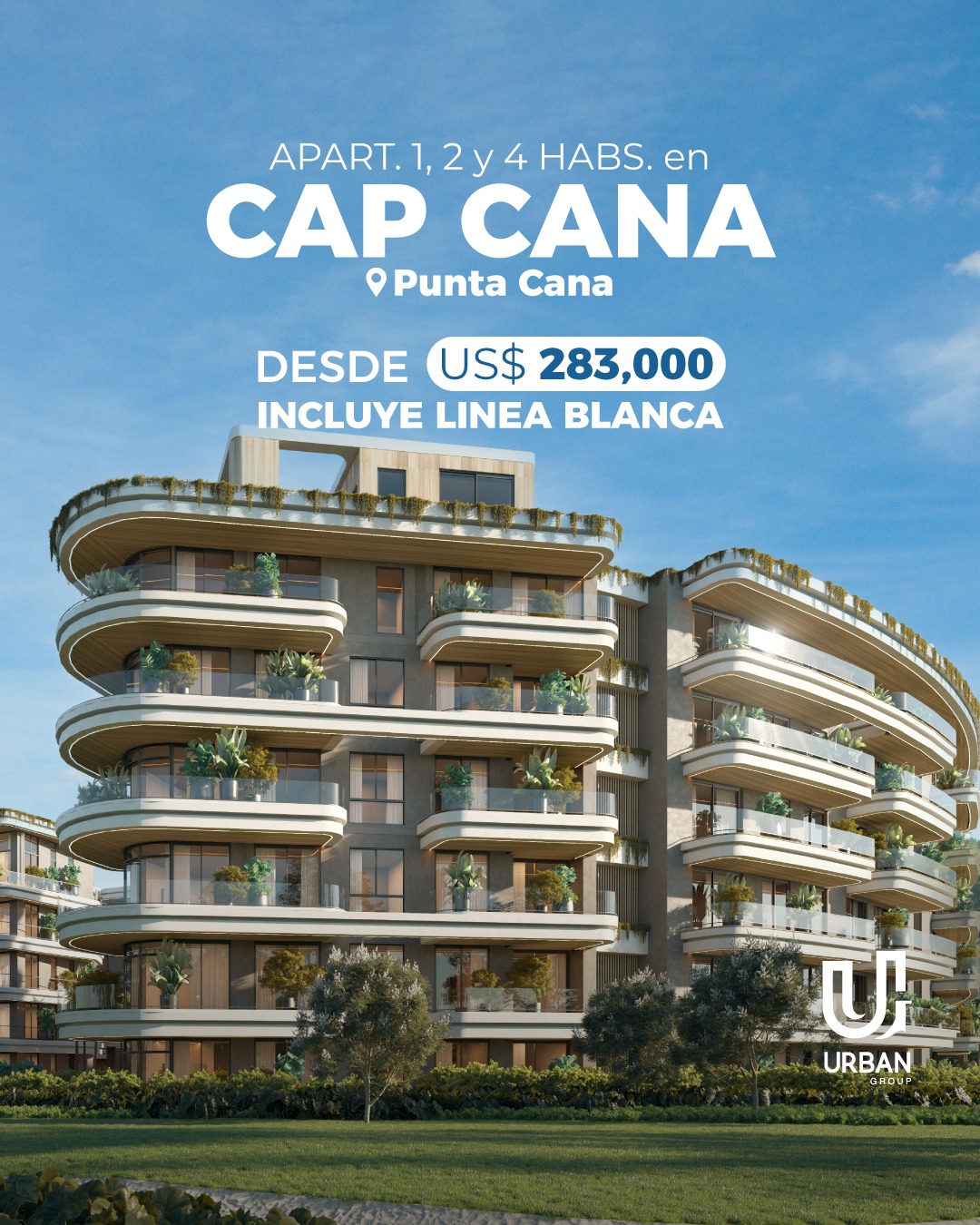 Apartamentos de 1 2 y 4 Habitaciones en Cap Cana Foto 7282381-3.jpg