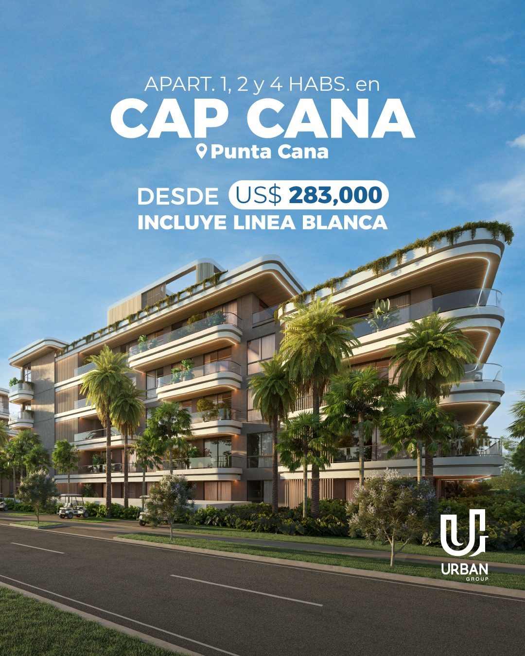 Apartamentos de 1 2 y 4 Habitaciones en Cap Cana Foto 7282381-5.jpg