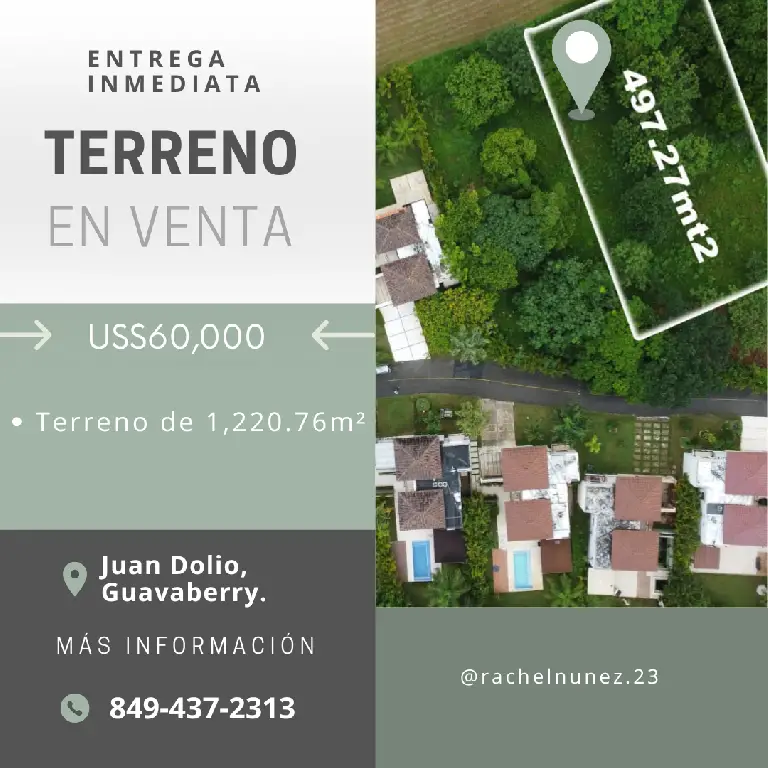 Solar en Venta en Guavaberry Juan Dolio. Foto 7282430-1.jpg