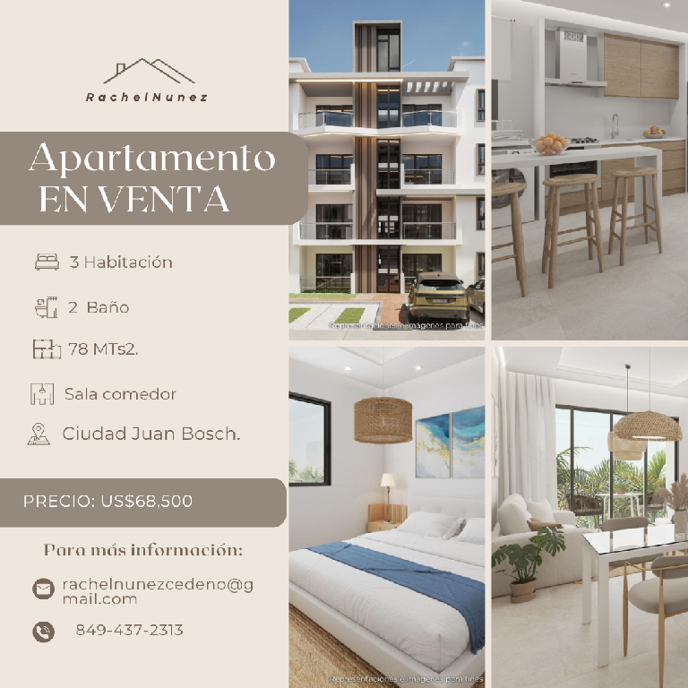 Apartamento en Venta en La Ciudad Juan Bosch. Foto 7282870-1.jpg
