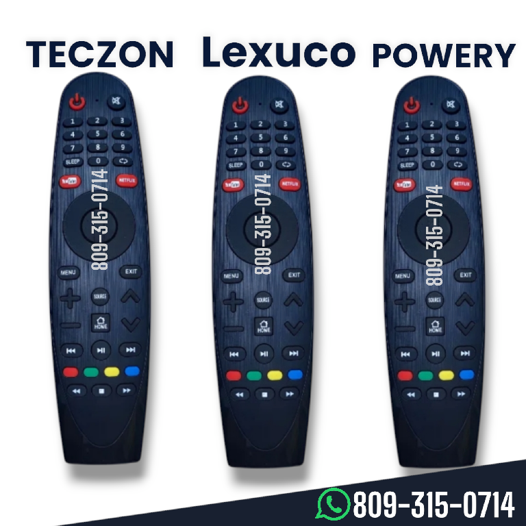 Control para TV Smart TV TECZON LEXUCO Y POWERY  Foto 7284042-1.jpg