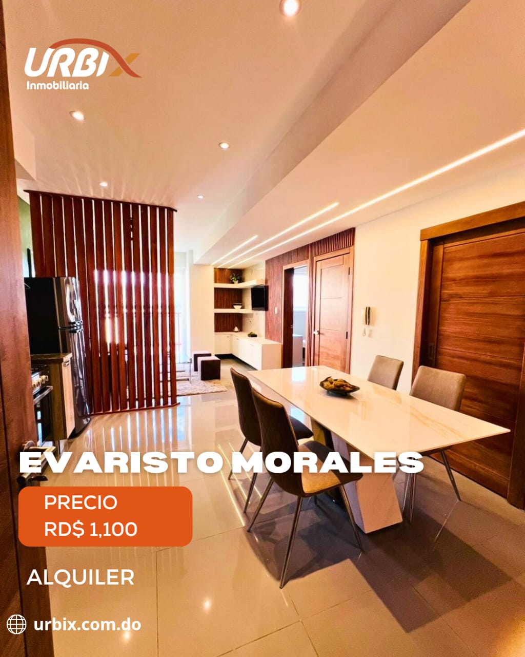 DISPONIBLE EN ALQUILER!  Apartamento Amueblado y Moderno en Piso Alto  Foto 7285050-1.jpg