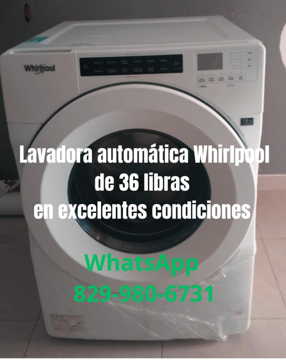 Lavadora automática Whirlpool de 36 libras  Foto 7287716-1.jpg