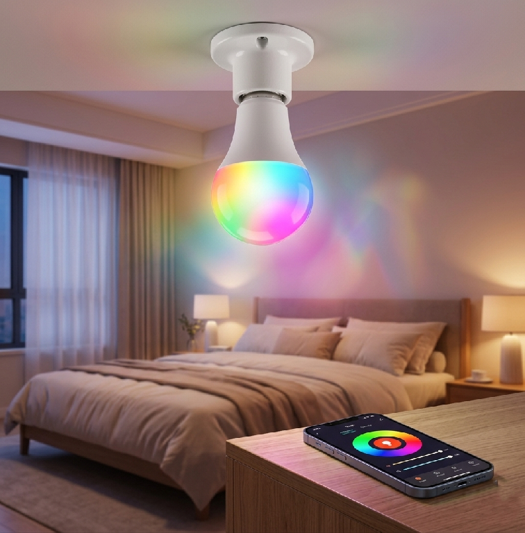 Bombillo RGB Smart – Control desde el teléfono multicolor Foto 7291216-1.jpg