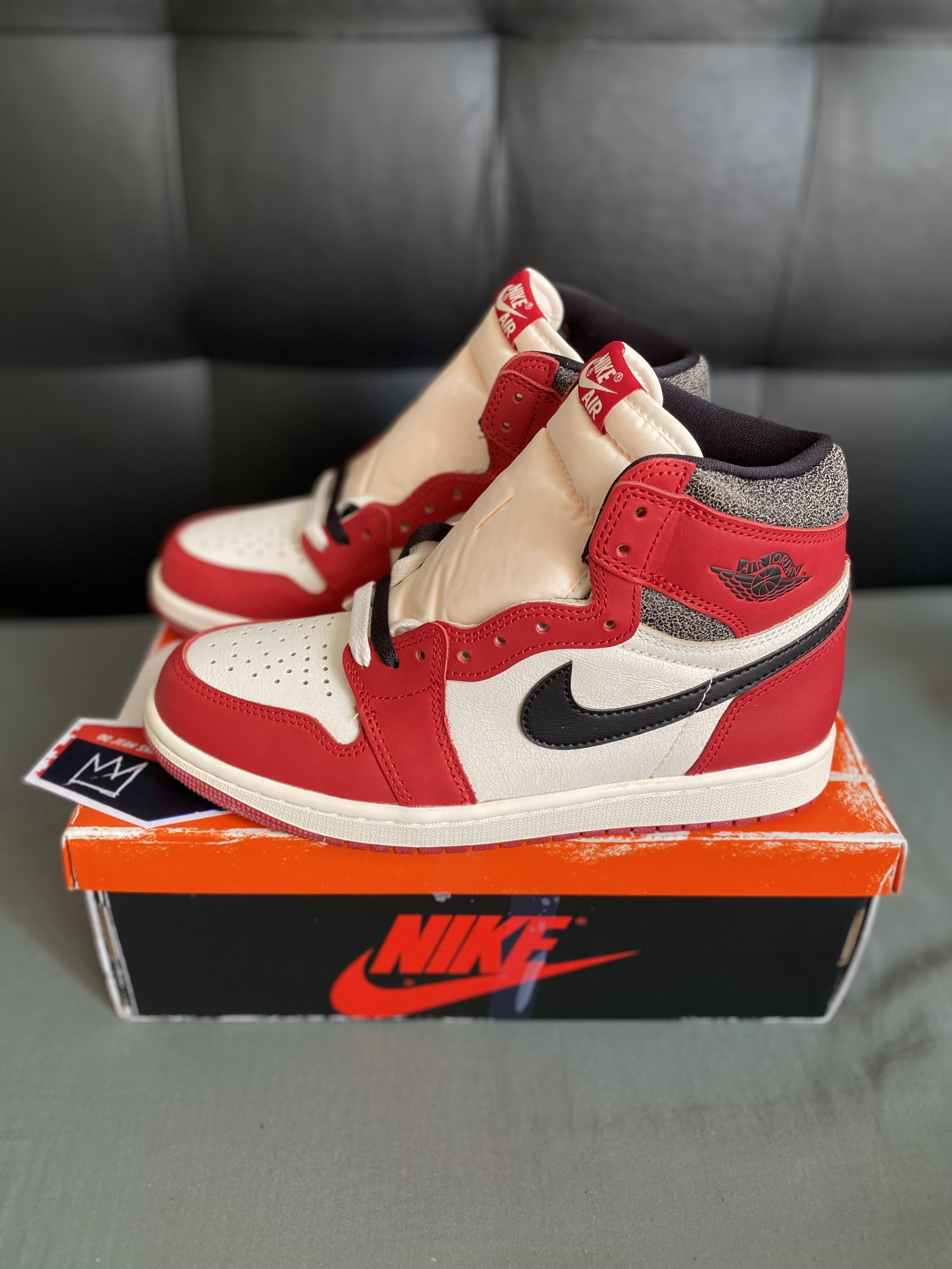 Tenis Teni Nike Air Jordan Retro 1 Lost  Found CHICAGO Reimagined Orig Foto 7291749-6.jpg