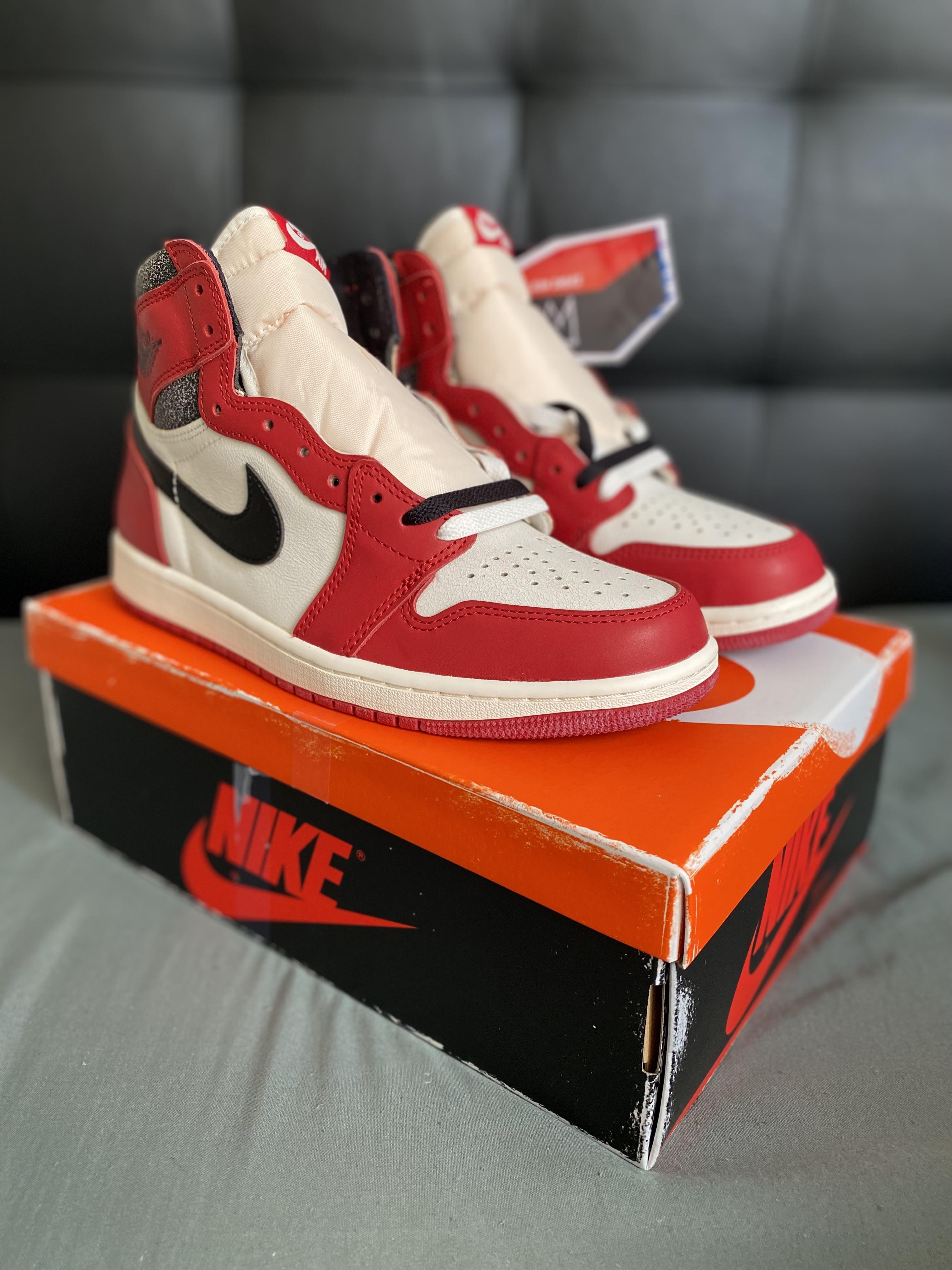 Tenis Teni Nike Air Jordan Retro 1 Lost  Found CHICAGO Reimagined Orig Foto 7291749-9.jpg
