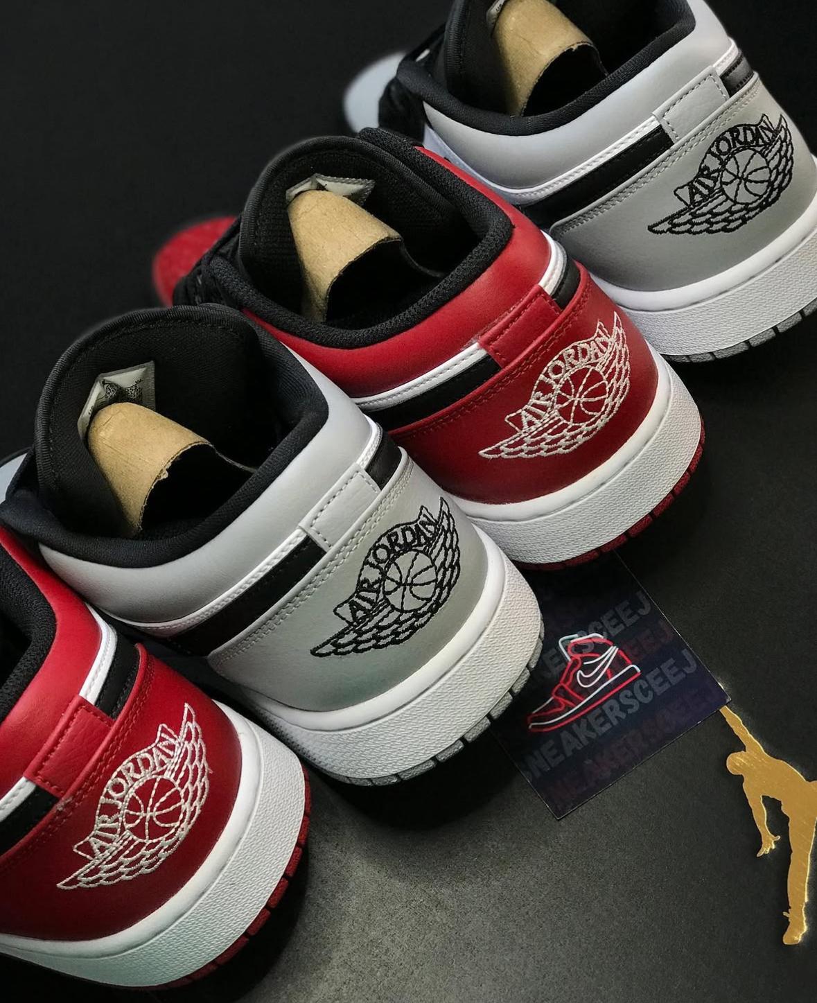 Tenis Teni Nike Air Jordan Retro 1 Low Bred Toe Original 2K26 Foto 7293521-6.jpg
