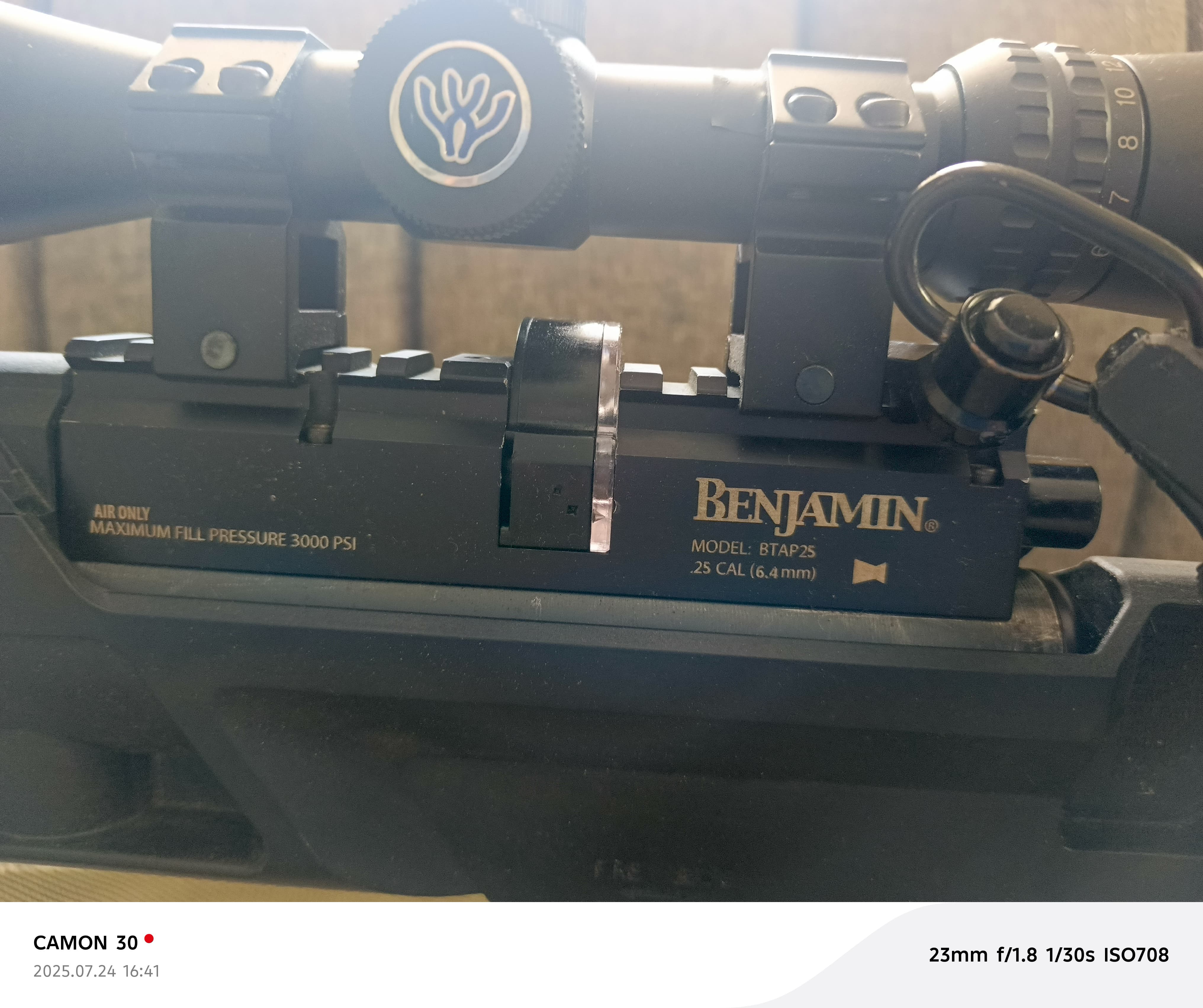 Rifle PCP Benjamín Franklin Armada Marauder Cal.25 Foto 7294120-3.jpg
