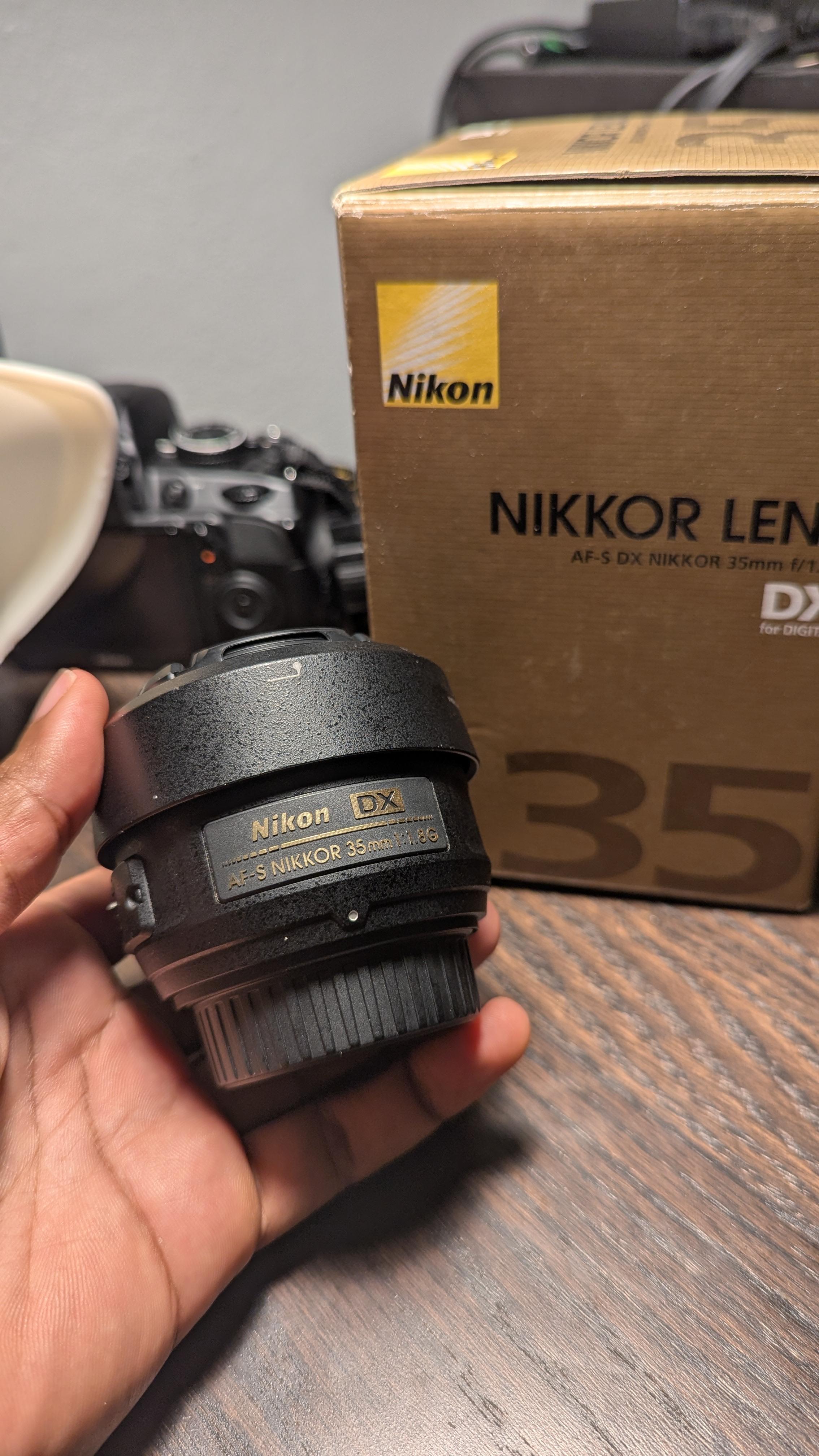 Nikon con Lente 35mm 1.8 y accesorios . Oportunida Foto 7294787-11.jpg