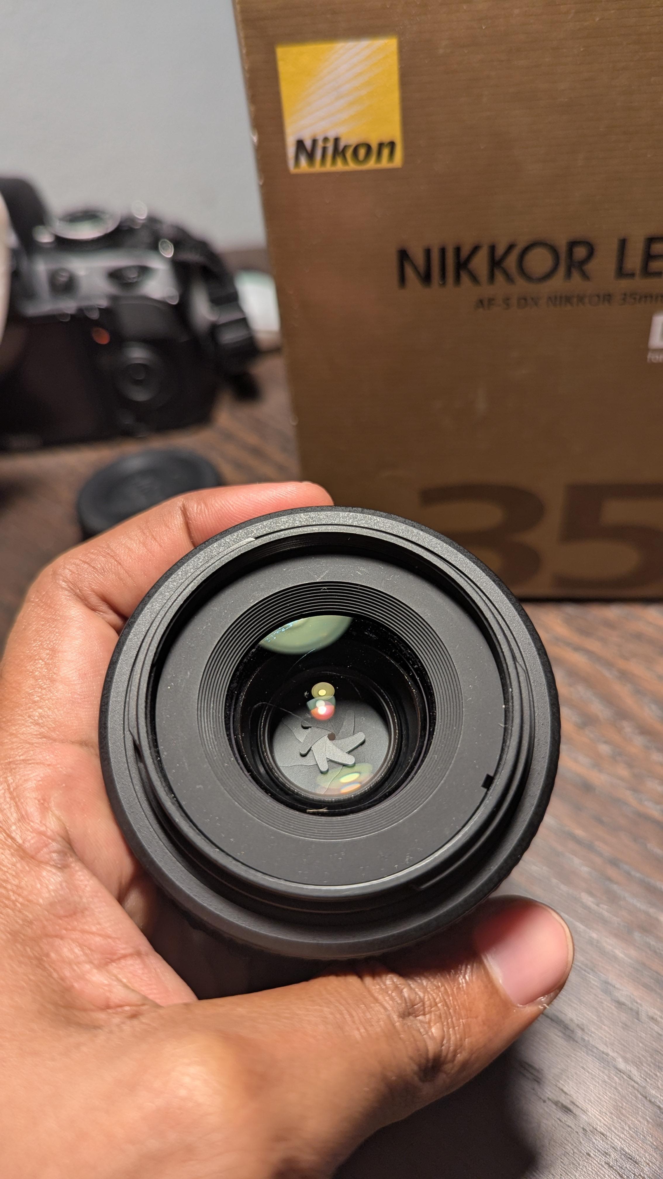 Nikon con Lente 35mm 1.8 y accesorios . Oportunida Foto 7294787-14.jpg