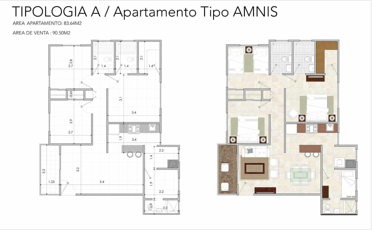 APARTAMENTOS EN CONSTRUCCIÓN RES. TERRAZAS DEL ARROYO AVE. JACOBO MAJL Foto 7295713-13.jpg