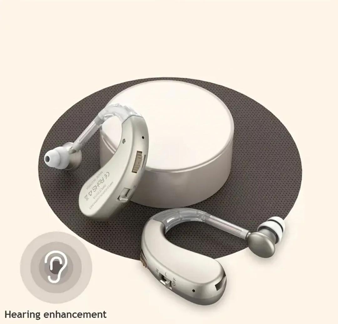 Auriculares amplificador para sordos nuevos en su caja. Recargables  Foto 7303445-1.jpg