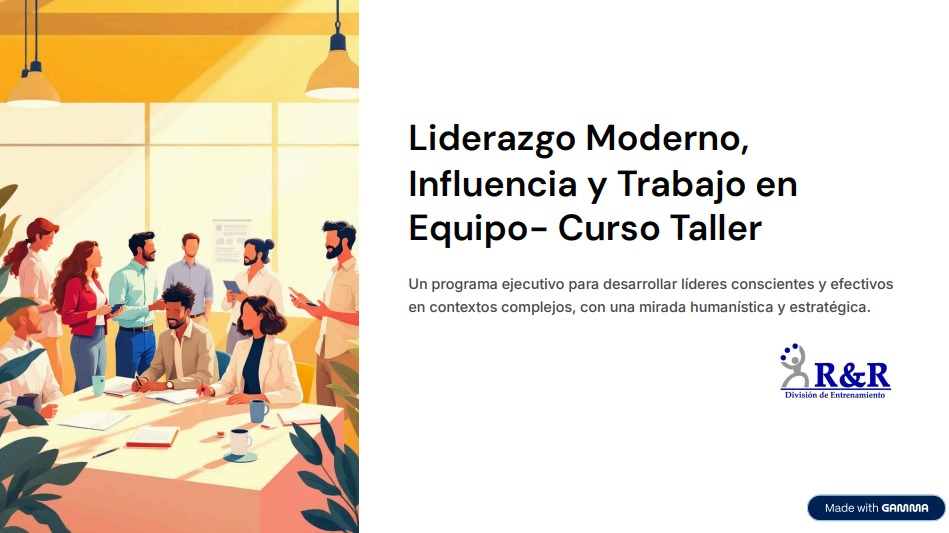 CURSO TALLER LIDERAZGO MODERNO INFLUENCIA Y TRABAJO EN EQUIPO Foto 7304095-1.jpg