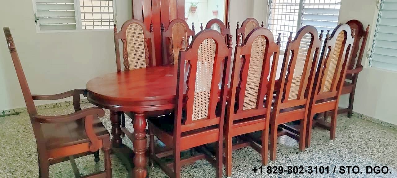 Vendo maravilloso juego de comedor artesanal  Foto 7304290-1.jpg