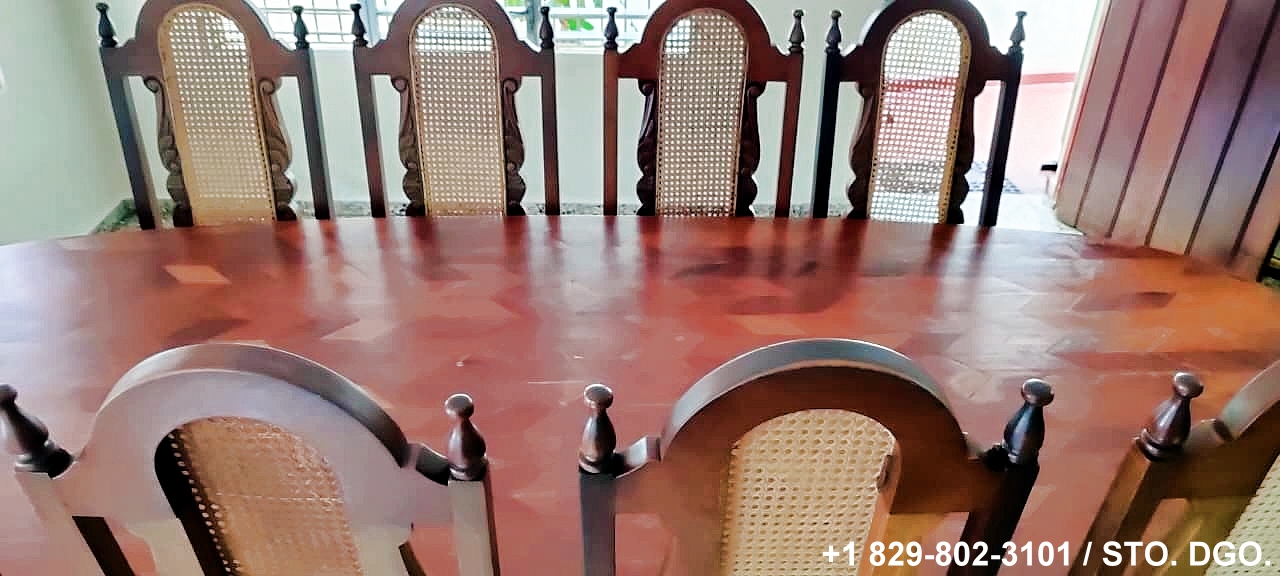 Vendo maravilloso juego de comedor artesanal  Foto 7304290-7.jpg