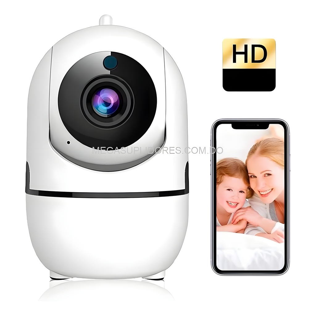  Cámara de Seguridad Wifi con Seguimiento de Movimiento  Alarma de So Foto 7304394-2.jpg
