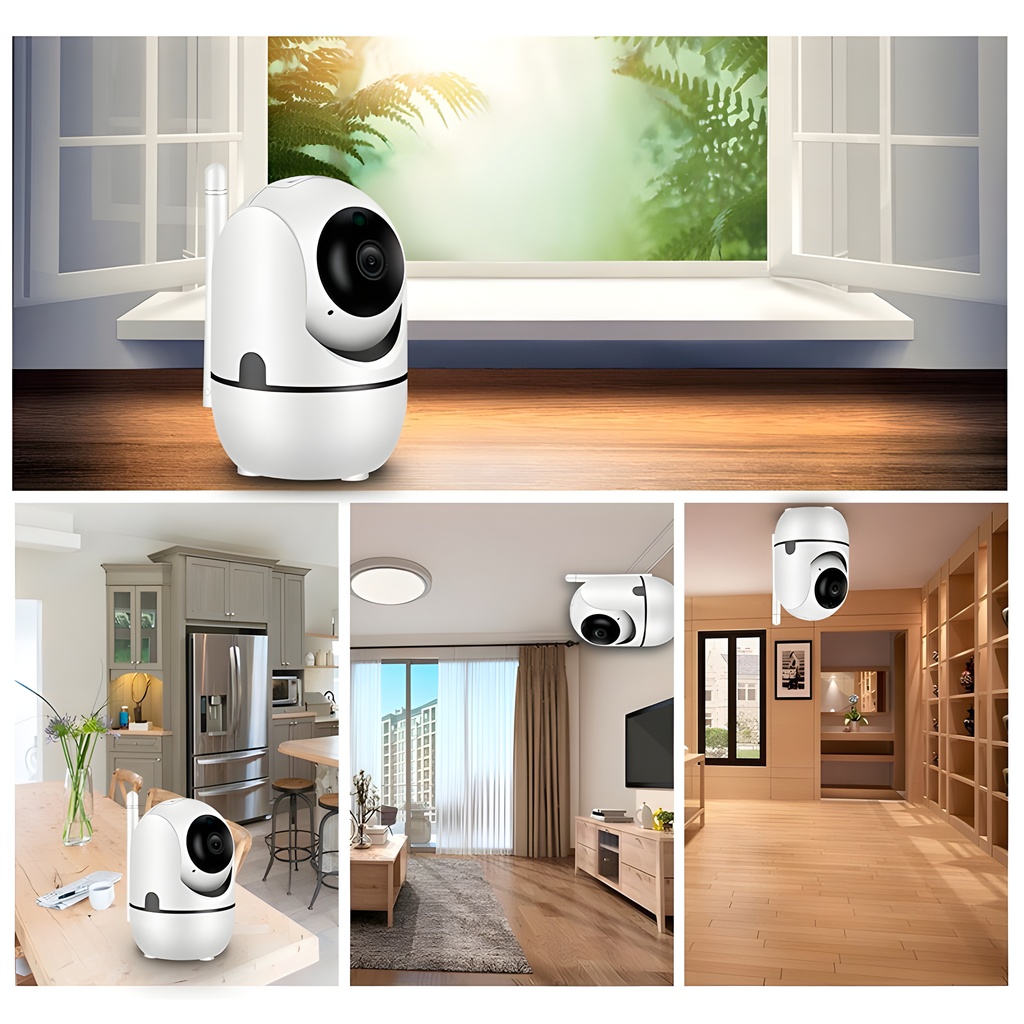  Cámara de Seguridad Wifi con Seguimiento de Movimiento  Alarma de So Foto 7304394-4.jpg