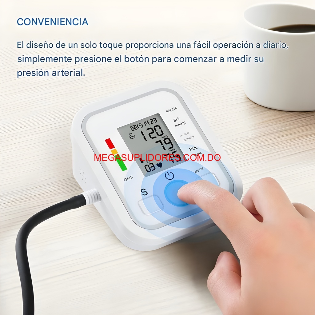  Monitor de Presión Arterial Sistólica Diastólica Ritmo Cardiaco Foto 7304572-3.jpg