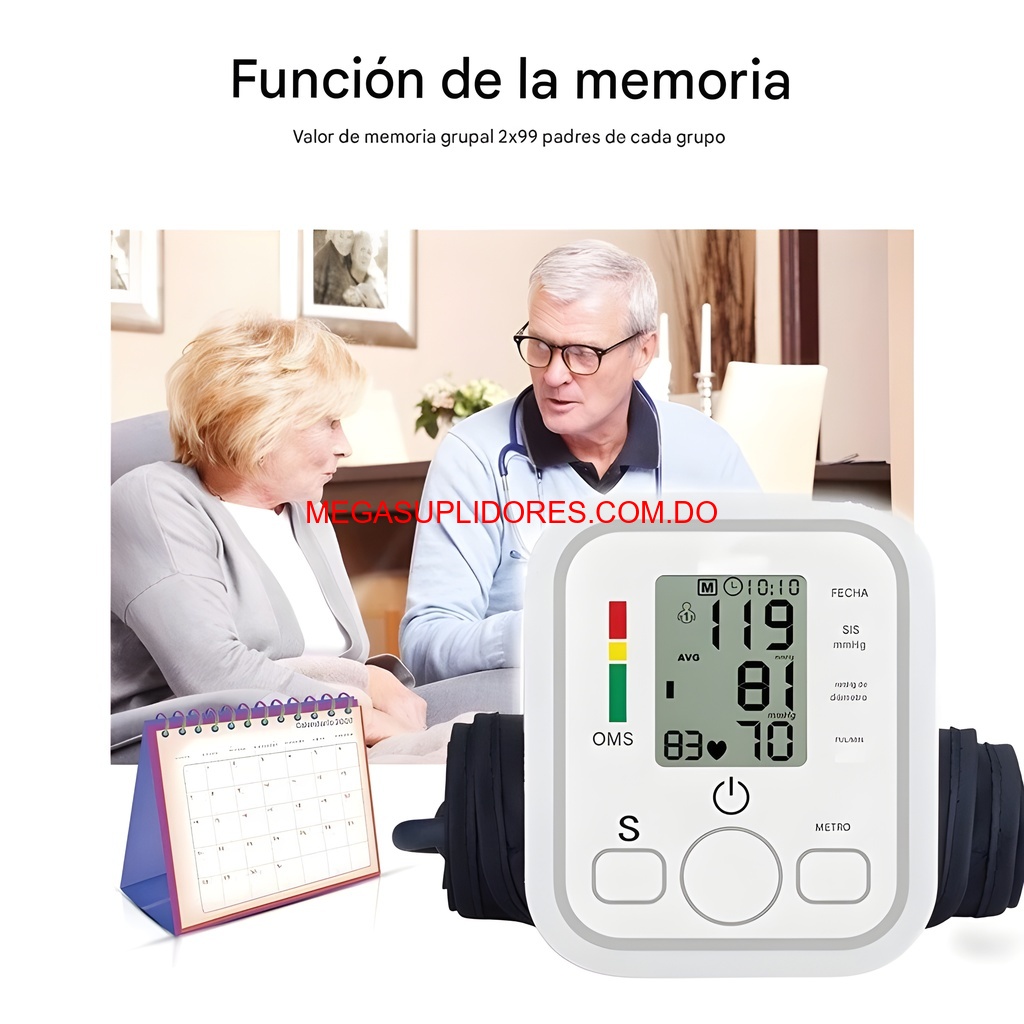  Monitor de Presión Arterial Sistólica Diastólica Ritmo Cardiaco Foto 7304572-4.jpg