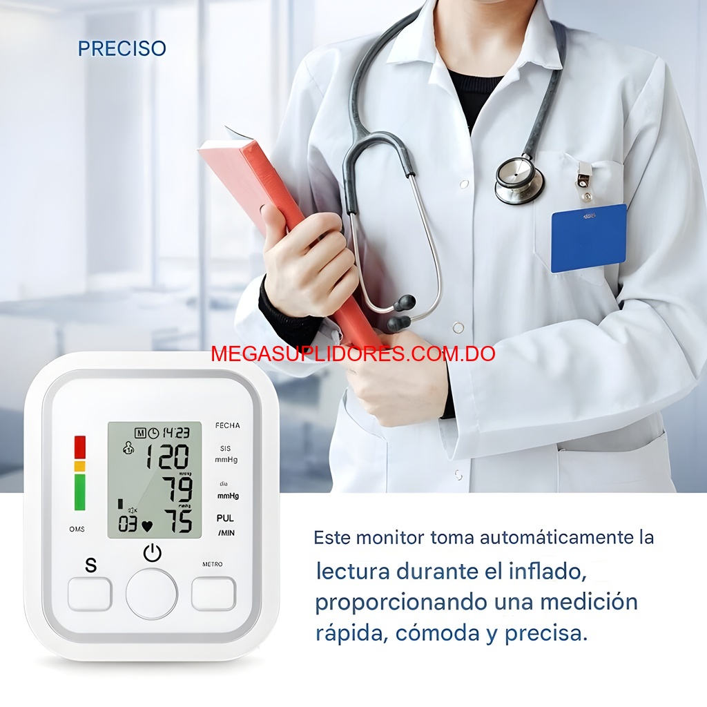  Monitor de Presión Arterial Sistólica Diastólica Ritmo Cardiaco Foto 7304572-5.jpg
