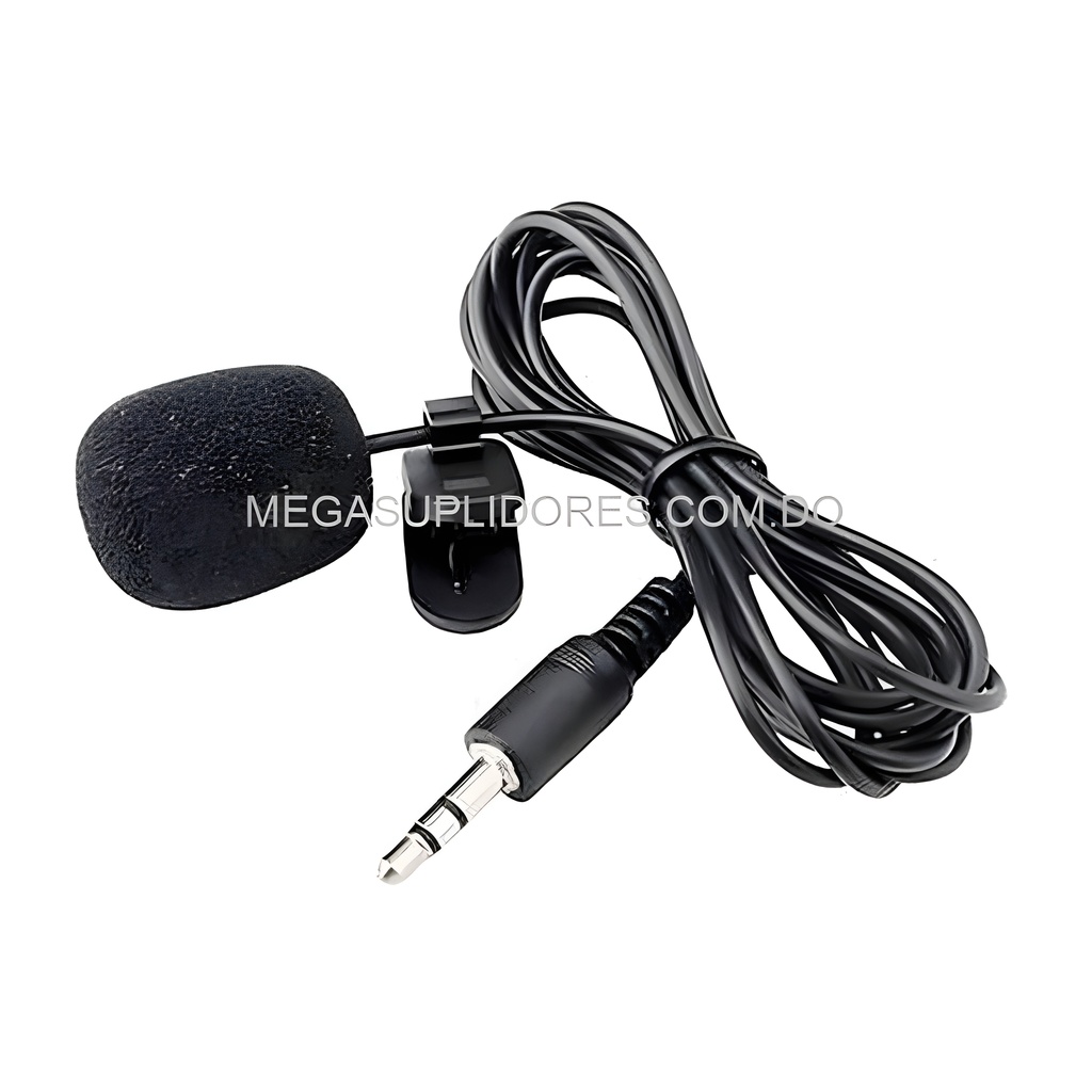  Micrófono de Solapa para Celulares 3.5Mm Lavalier  Foto 7304668-5.jpg