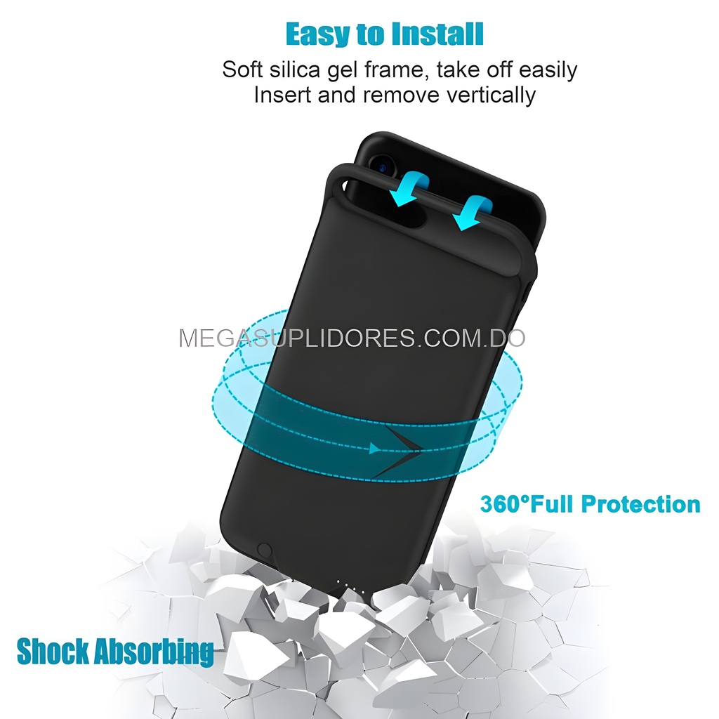  Cover Batería Externa iPhone 6/6s/7/8 Cargador Portátil Power Bank Foto 7304670-5.jpg