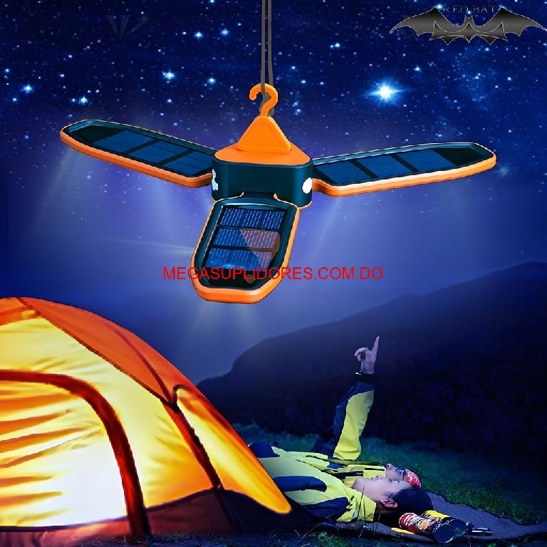  Linterna Solar LED Plegable – Camping Senderismo Luz Recargable Foto 7304726-1.jpg