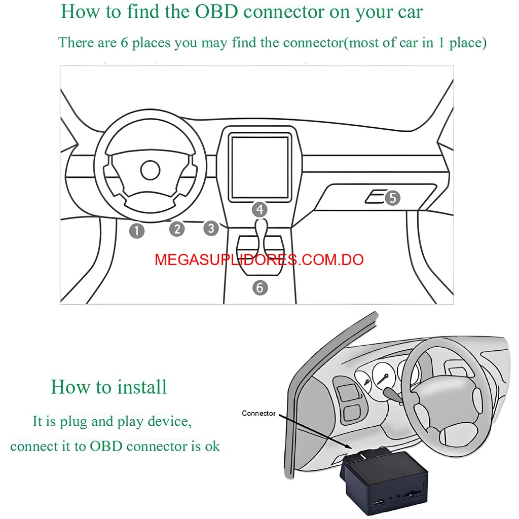  Rastreador GPS OBD2 para Autos – Sin Instalación ni Mensualidades Foto 7304769-7.jpg