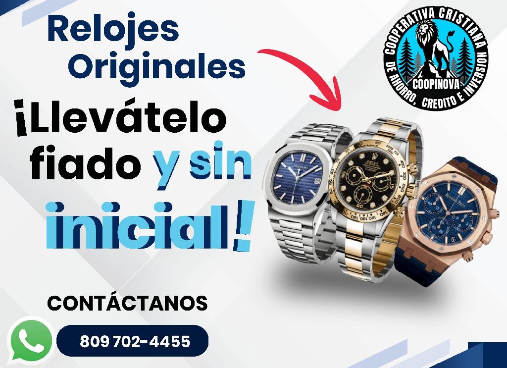 RELOJES ORIGINALES  LLEVATELO FIADO Y SIN INICIAL Foto 7304798-1.jpg